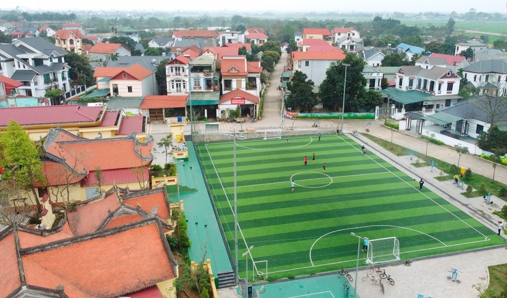 Các thiết chế văn hóa được đầu tư xây dựng đồng bộ, đáp ứng nhu cầu vui chơi, giải trí của nhân dân.