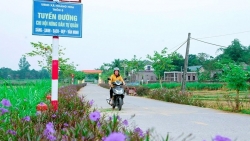 Xã Hoàng Hoa: Xây dựng tuyến đường sáng - xanh - sạch - đẹp - văn minh