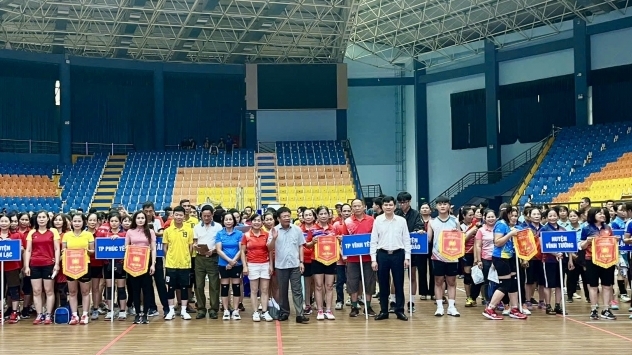 Vĩnh Phúc: Sôi động Giải vô địch Cúp các CLB Bóng chuyền hơi năm 2025