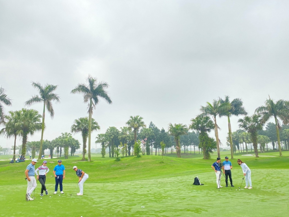 Sân golf Đầm Vạc nơi các vận động viên tranh tài bộ môn golf tại SEA Games