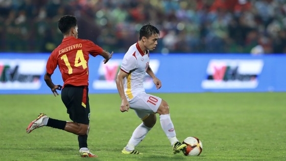Thắng nhẹ Timor Leste, U23 Việt Nam vào bán kết SEA Games 31