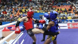 van dong vien huynh hoang phi doi muay viet nam xuat sac lot vong ban ket sea games 31