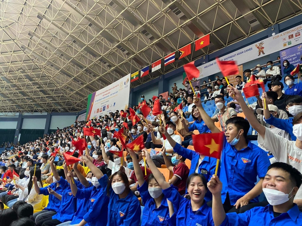 Đội tuyển Việt Nam giành 4 huy chương vàng, môn Muay tại SEA Games 31 thi đấu tại Vĩnh Phúc