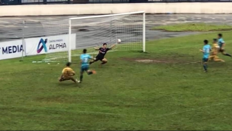 CLB bóng đá Hải Nam Vĩnh Yên - Vĩnh Phúc vươn lên vị trí thứ 2 bảng A