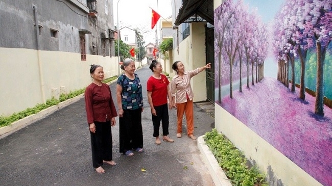 Vĩnh Phúc: Xã Nguyệt Đức đẩy nhanh tiến độ thi công các dự án để về đích xã Nông thôn mới