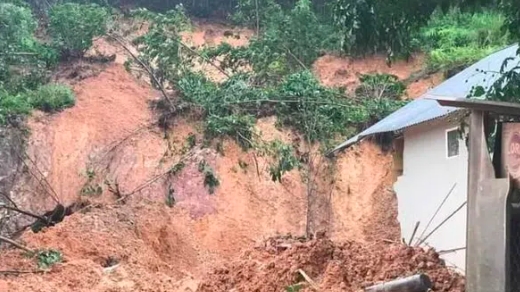 Thái Nguyên: Mưa lớn sạt lở đất làm 3 người chết