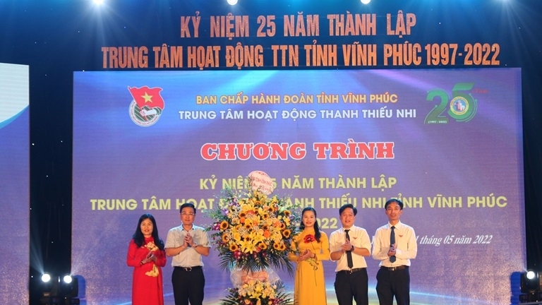 Vĩnh Phúc: Kỷ niệm 25 năm thành lập Trung tâm Hoạt động thanh thiếu nhi
