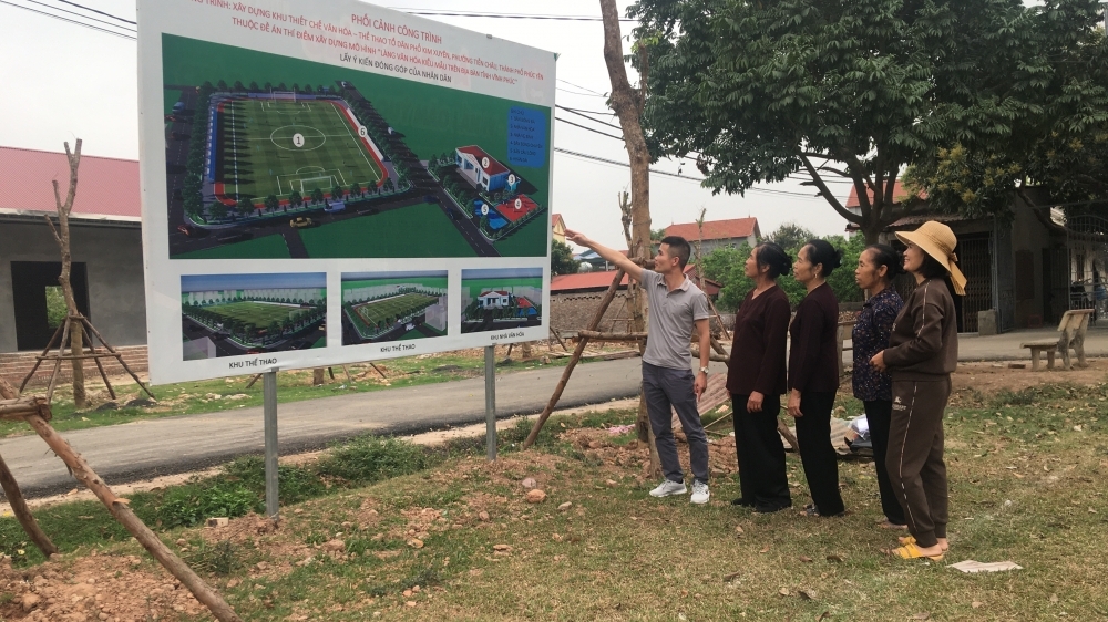 Vĩnh Phúc: Phát huy vai trò xây dựng làng văn hóa kiểu mẫu tại phường Tiền Châu
