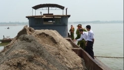 Huyện Yên Lạc (Vĩnh Phúc): Kiểm tra, xử lý đưa hoạt động khai thác cát, sỏi đi vào nề nếp