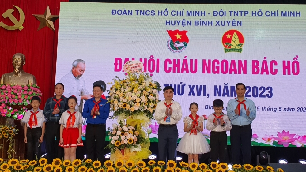 Vĩnh Phúc: Đại hội cháu ngoan Bác Hồ huyện Bình Xuyên lần thứ XVI, năm 2023