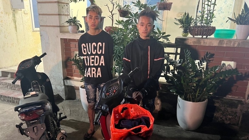 Vĩnh Phúc: Bắt giữ 2 thiếu niên dùng dao quắm chém người cướp tài sản