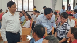 Bí thư Tỉnh ủy Vĩnh Phúc tiếp xúc cử tri tại huyện Lập Thạch