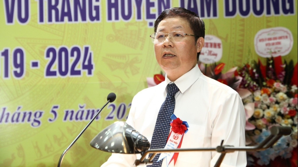 Bí thư Vĩnh Phúc dự đại hội thi đua quyết thắng lực lượng vũ trang