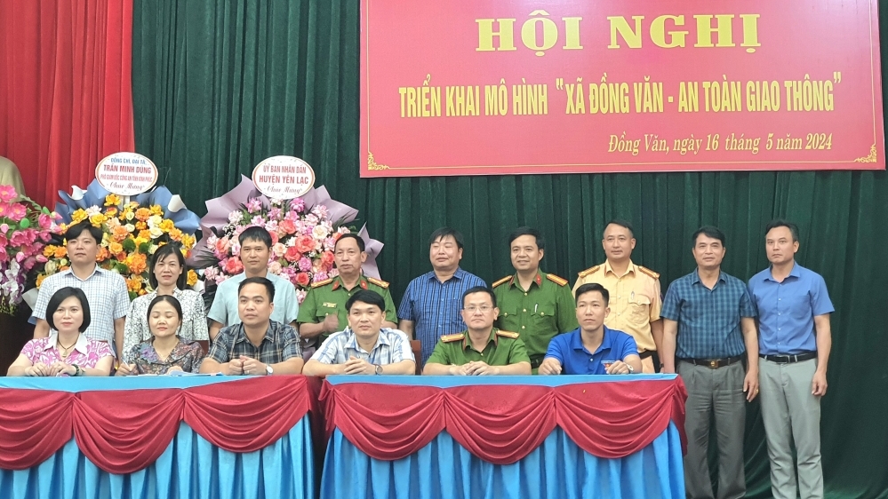 Huyện Yên Lạc: Triển khai mô hình "Xã Đồng Văn - An toàn giao thông"