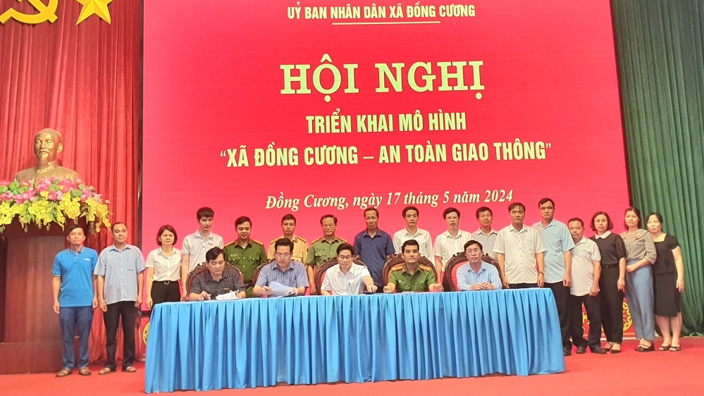 Huyện Yên Lạc: Triển khai mô hình "Xã Đồng Cương- An toàn giao thông"