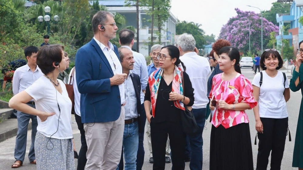 Đại sứ Pháp đến thăm Trường Cao đẳng Cơ khí Nông nghiệp