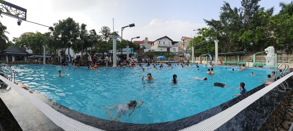 Bể bơi Tam Đảo Xanh (Khu đô thị Chùa Hà Tiên, Liên Bảo, Vĩnh Yên, Vĩnh Phúc) đầy đủ giấy phép