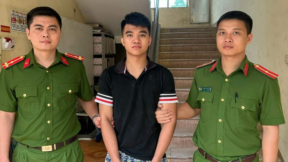 Công an huyện Bình Xuyên bắt giữ đối tượng trốn truy nã