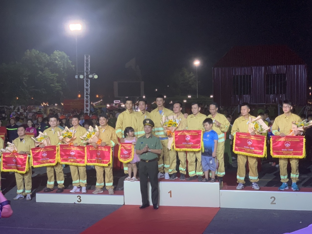Công an huyện Bình Xuyên quyết tâm ngăn chặn tai nạn cháy nổ xảy ra trên địa bàn