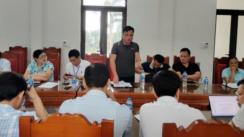 Huyện Bình Xuyên: Đối thoại với 1 hộ gia đình để GPMB dự án Đường dây 110kV