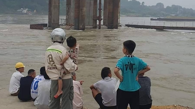 Vĩnh Phúc: Một người lái đò mất tích trên Sông Lô