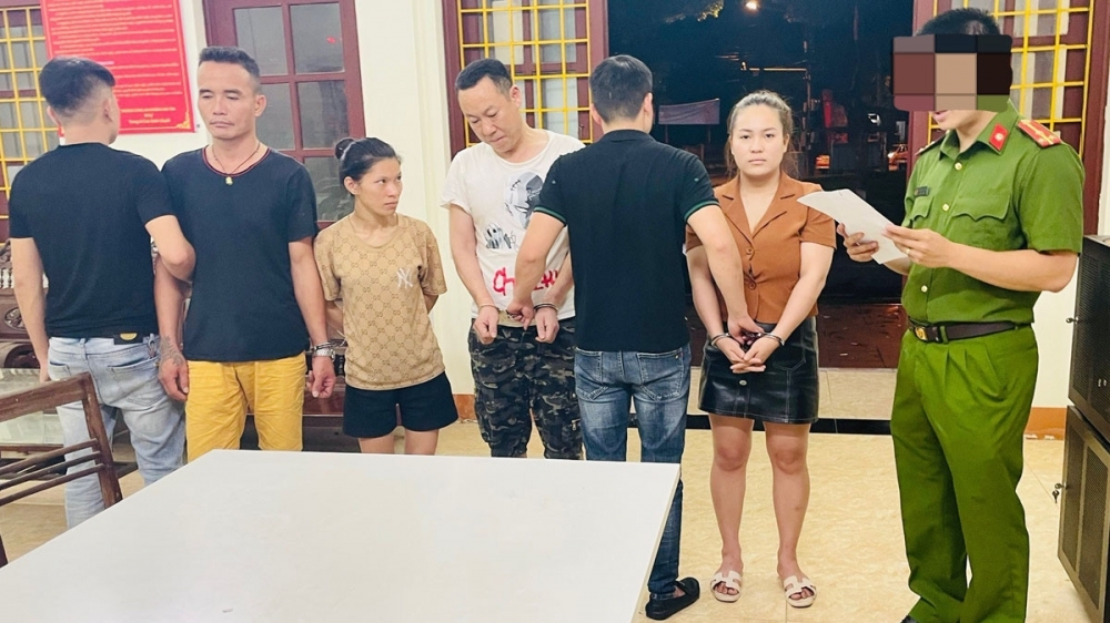 Lào Cai: Bắt giữ 4 đối tượng có liên quan đến việc tổ chức sử dụng ma túy trái phép