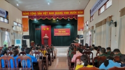 Trung đoàn 720 phổ biến giáo dục pháp luật năm 2022