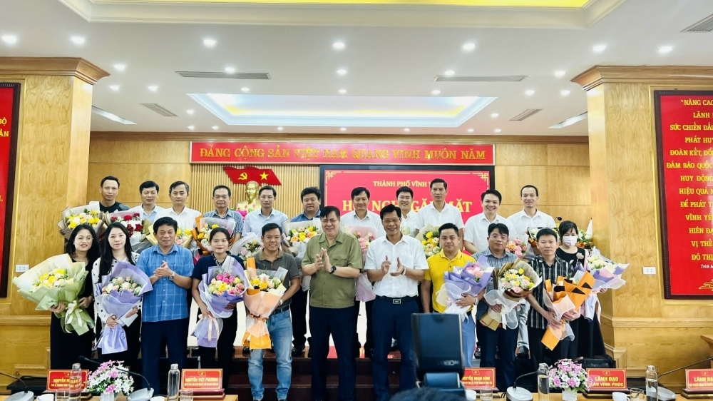 Vĩnh Yên (Vĩnh Phúc): Gặp mặt các cơ quan báo chí nhân kỷ niệm 97 năm Ngày Báo chí cách mạng Việt Nam