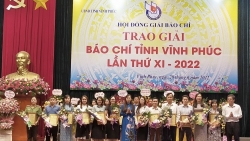 Trao thưởng 36 tác phẩm xuất sắc tại giải Báo chí tỉnh Vĩnh Phúc lần thứ XI năm 2022
