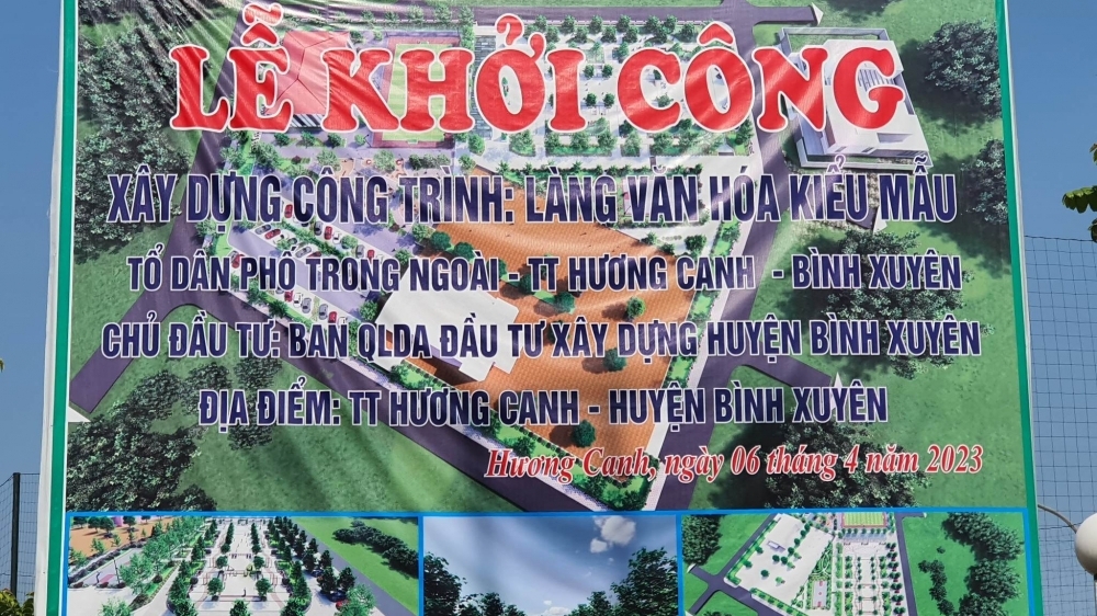 Vĩnh Phúc: Huyện Bình Xuyên dồn lực xây dựng làng văn hóa kiểu mẫu tại thị trấn Hương Canh