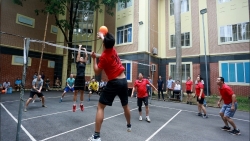 vinh phuc soi noi giai bong chuyen hoi nhan ky niem 98 nam ngay bao chi cach mang viet nam