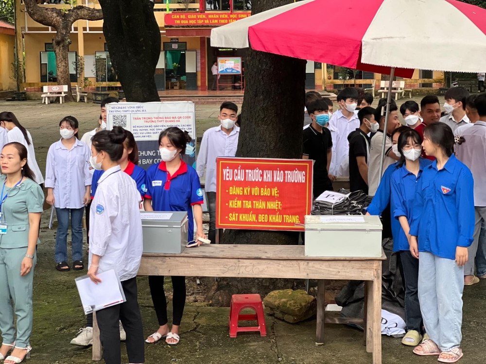 Vĩnh Phúc: Đề thi Ngữ văn chủ yếu nằm trong chương trình lớp 12