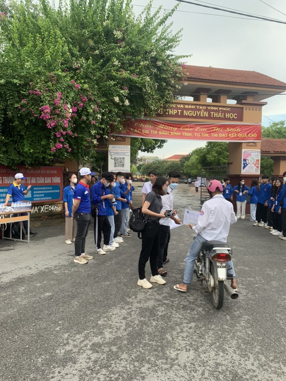 Tại điểm trường THPT Nguyễn Thái Học