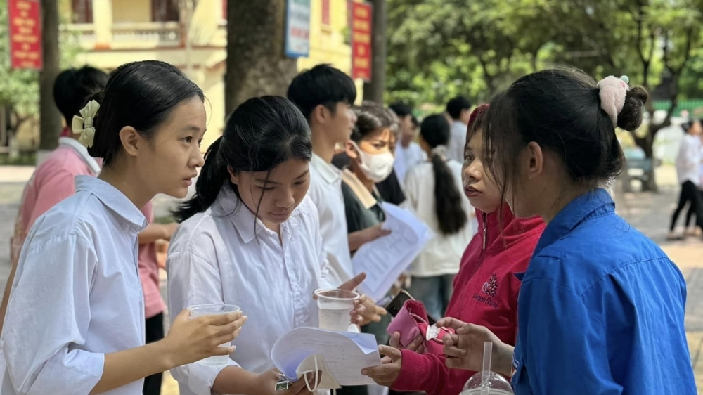 Vĩnh Phúc: Tuổi trẻ huyện Bình Xuyên tham gia "Tiếp sức mùa thi"
