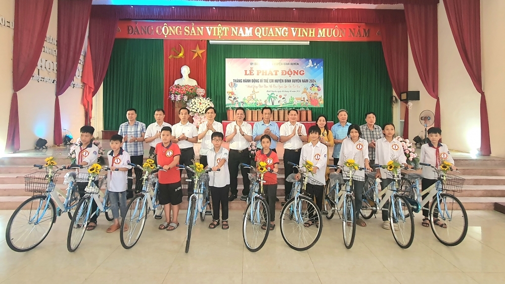 Huyện Bình Xuyên: Hành động thiết thực, ưu tiên nguồn lực cho trẻ em