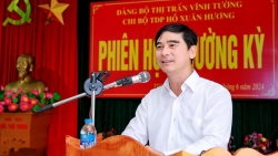 bi thu tinh uy vinh phuc du sinh hoat chi bo dang bo thi tran vinh tuong