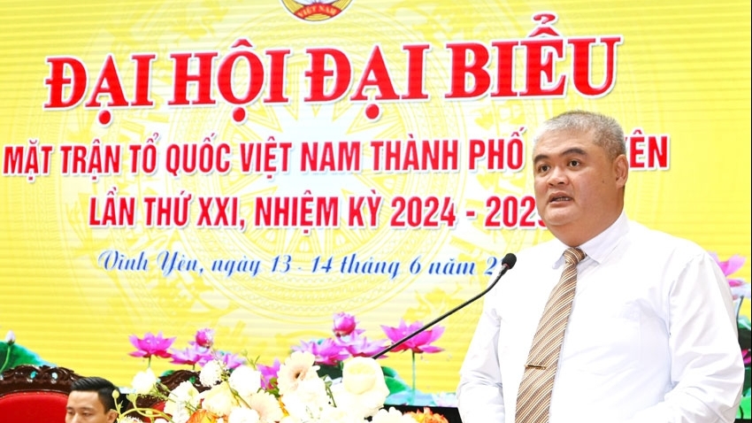 Mặt trận Vĩnh Yên: Đoàn kết - Dân chủ - Đổi mới - Sáng tạo - Phát triển