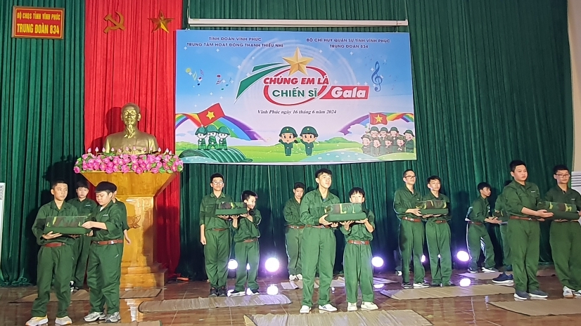 Vĩnh Phúc: Đêm Gala "Chúng em là chiến sĩ"