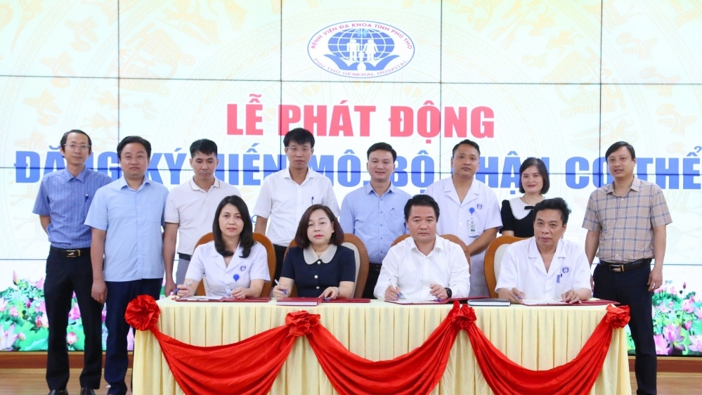Phú Thọ: Phát động đăng ký hiến mô, tạng cứu người