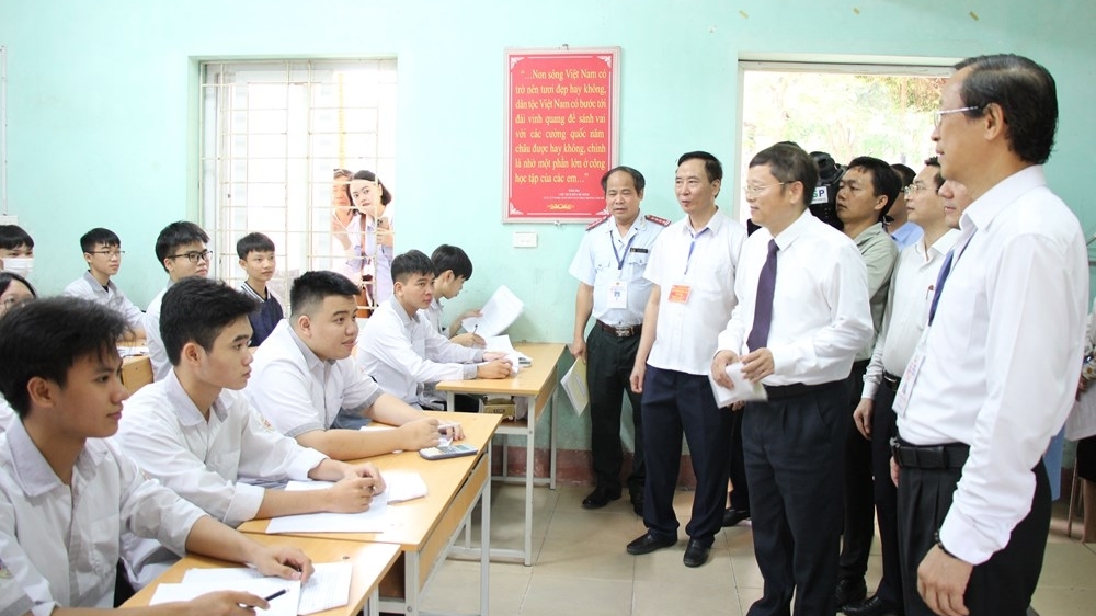 Hơn 15.500 thí sinh Vĩnh Phúc làm thủ tục dự thi tốt nghiệp THPT