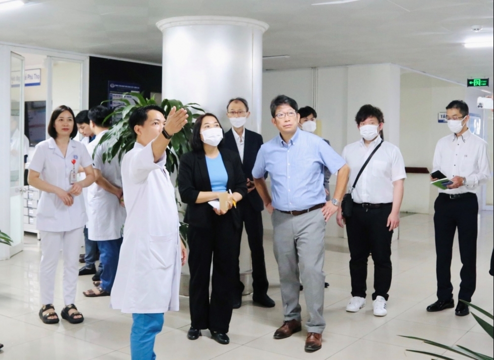 Bệnh viện Đa khoa tỉnh Phú Thọ đẩy mạnh hợp tác với các bệnh viện lớn của Nhật Bản