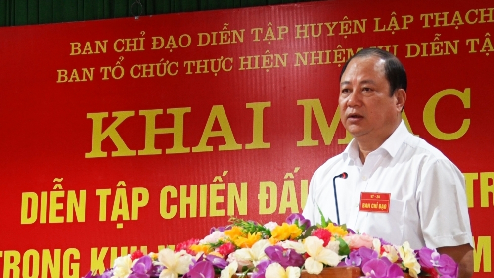 Huyện Lập Thạch: Xây dựng “Thế trận lòng dân” ngày càng vững chắc