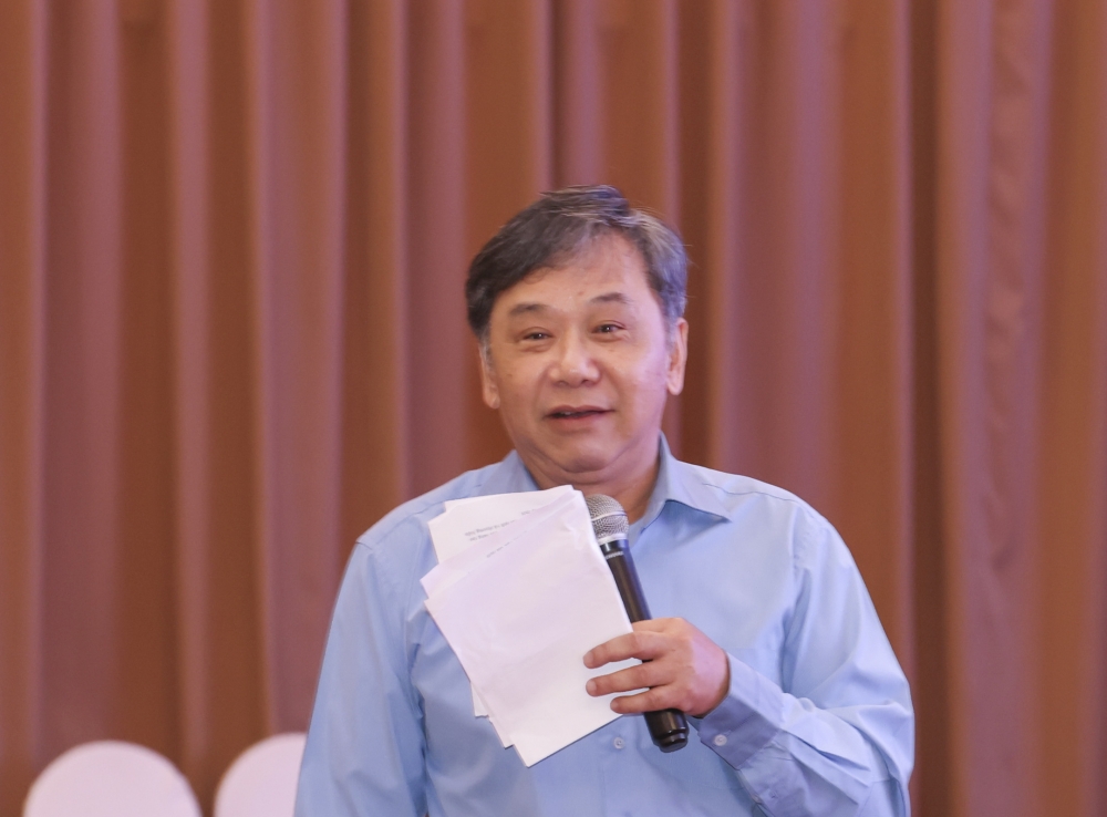 Nguyên Phó Viện trưởng Viện nghiên cứu Du lịch Việt Nam Về phát triển đô thị PGS.TS Phạm Trung Lương phát biểu tại hội thảo