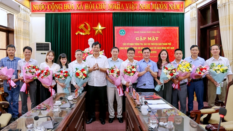 Báo chí đồng hành cùng sự phát triển của thành phố Vĩnh Yên