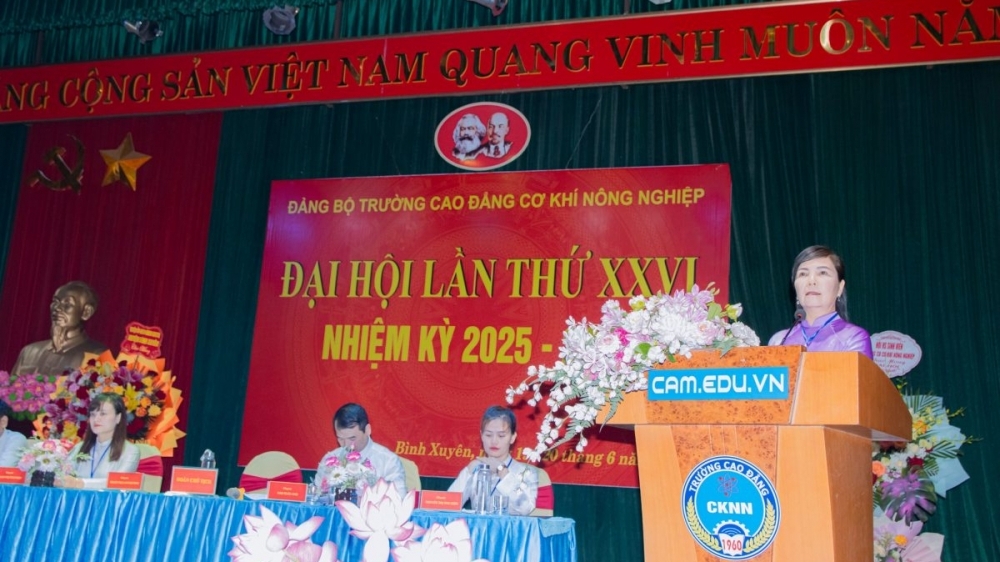 Trường Cao đẳng Cơ khí Nông nghiệp phát triển vững mạnh và hiện đại
