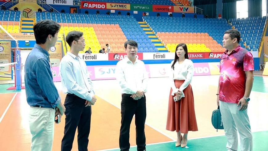 Vĩnh Phúc: Sẵn sàng cơ sở vật chất phục vụ Giải Bóng chuyền nữ quốc tế VTV Cup năm 2025