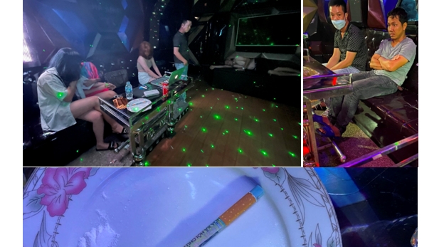 Hải Phòng: 5 trường hợp dương tính với chất ma túy tại quán karaoke Hà Anh