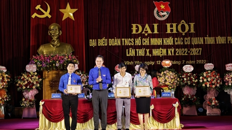 Vĩnh Phúc: Đồng chí Trần Thanh Sơn tái đắc cử chức danh Bí thư Đoàn Khối CCQ tỉnh