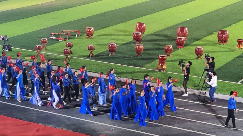 Vĩnh Phúc: Gần 1000 vận động viên tham gia Đại hội Thể dục thể thao huyện Yên Lạc lần thứ VI