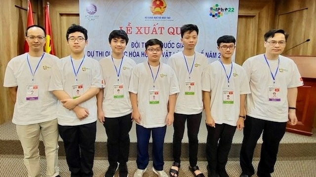 Học sinh trường Chuyên Vĩnh Phúc đoạt Huy chương Olympic Vật lý quốc tế